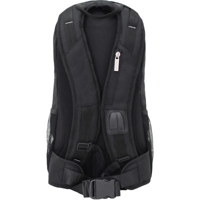 Рюкзак для ноутбука Bagland 15.6&quot; Granite 23L black /electric blue 0012066 (6903479)