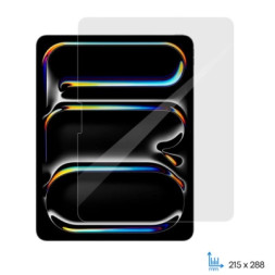 Скло захисне 2E iPad Pro 13&quot; (2024), 2.5D (2E-IP-IPD-P13-LT2.5D-CL)