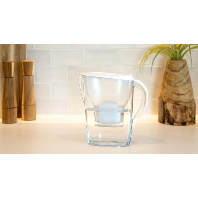 Фільтр-глечик Brita Marella XL Memo MXPro 3.5л (2л очищеної води) з фільтр-картриджем, білий (1052778)