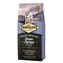 Сухий корм для собак Carnilove Salmon&amp;Turkey Puppy 12 кг (8595602508822)
