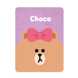 Блокнот Yes Пухнастий Line Friends Choco , 80 аркушів Лінія (151746)