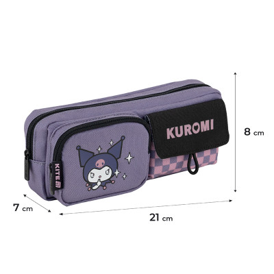 Пенал Kite 2701-1 Kuromi (HK25-2701-1)