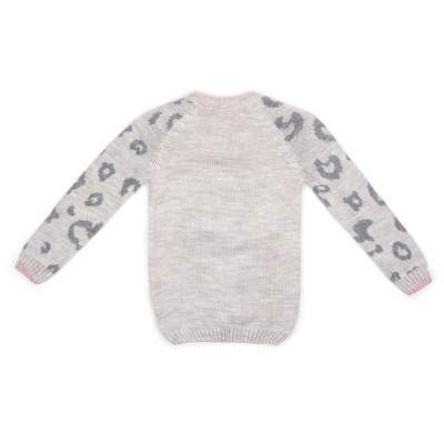 Кофта дитяча Breeze з котиком в шапочці (T-150-98G-beige)