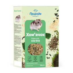 Корм для гризунів Природа «Хом'ячок» 500 г (4823082410705)