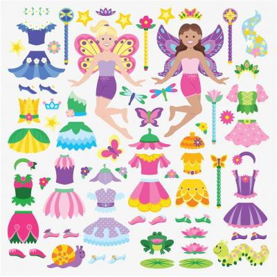 Набір для творчості Melissa&amp;Doug Багаторазові наклейки Феї (MD19414)