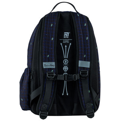 Рюкзак шкільний Kite Education 949L teens Rick and Morty (RM24-949L)