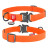 Нашийник для тварин WAUDOG Waterproof з QR паспортом L Ш 25 мм Д 31-49 см(помаранчевий) (27864)