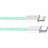 Дата кабель USB-C to Lightning 1.0m 27W green ColorWay (CW-CBPDCL061-G)