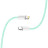 Дата кабель USB-C to Lightning 1.0m 27W green ColorWay (CW-CBPDCL061-G)