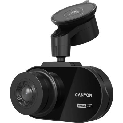 Відеореєстратор Canyon DVR25 WQHD 2.5K 1440p Wi-Fi Black (CND-DVR25)
