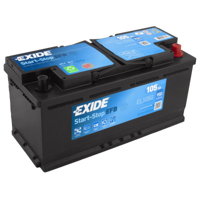 Акумулятор автомобільний EXIDE START-STOP EFB 105A (EL1050)