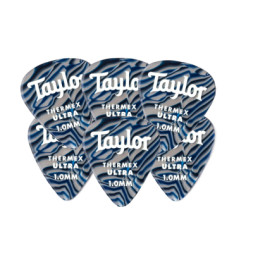Медіатор Taylor Guitars 351 Thermex Ultra Picks 1.0 Blue Swirl 6 шт. (234444)