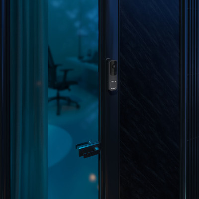 Панель виклику Ajax Doorbell black