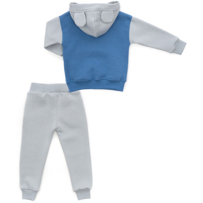 Спортивний костюм дитячий Smile флисовий (8126-98B-blue)