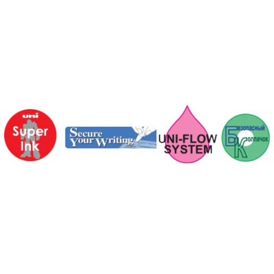 Ролер UNI Eye Needle 0,5 мм синій (UB-185S.Blue)