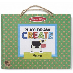 Розвиваюча іграшка Melissa&amp;Doug Магнітний набір-планшет Ферма (MD31325)