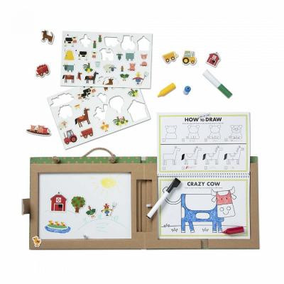 Розвиваюча іграшка Melissa&amp;Doug Магнітний набір-планшет Ферма (MD31325)