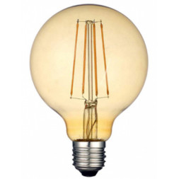 Лампочка TITANUM Filament G95 6W E27 2200K бронза (TLFG9506272A)