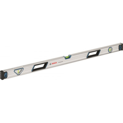 Рівень Bosch 120см, 3 капсули, алюмінієвий корпус, отвори для руки (1.600.A01.6BR)
