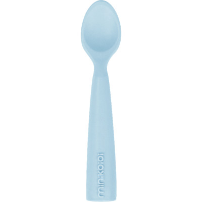 Набір дитячого посуду MinikOiOi Scooper Ложка силіконова (Mineral Blue) (101140003)