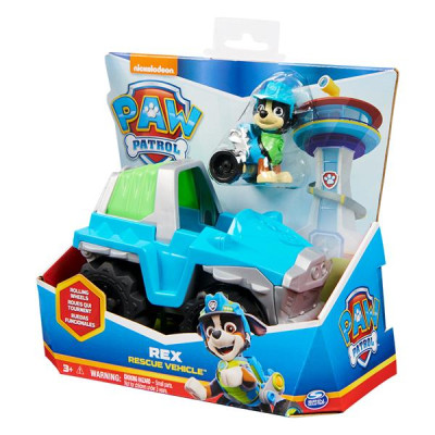 Ігровий набір Paw Patrol Рятувальний автомобіль із водієм Рексом (SM16775/2886)
