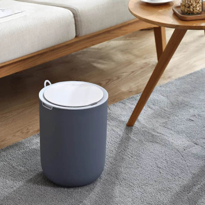 Контейнер для сміття JAH Waterproof Сенсорний Сірий 8 л (20256)