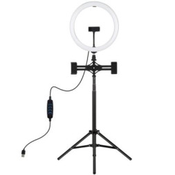 Набір блогера Puluz Ring USB LED lamp PKT3062B 11.8&quot; + tripod 1.65 м (PKT3062B)