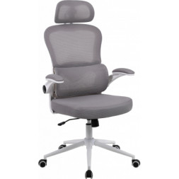 Офісне крісло GT Racer B-5880 White/Gray