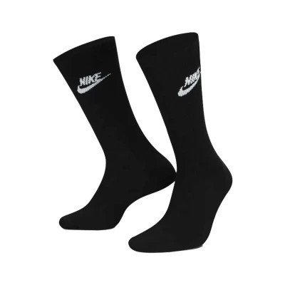 Шкарпетки Nike U NK NSW EVERYDAY ESSENTIAL CR DX5025-010 38-42 3 пари Чорні (196148785654)