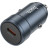 Зарядний пристрій HOCO Z57 USB-C PD30W car charger metal gray (6942007633048)