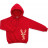 Кофта дитяча Toontoy худі з оленем (22161-116-red)