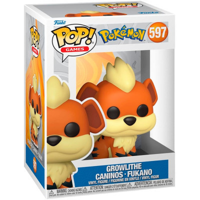Фігурка Funko Pop Games: Pokemon - Growlithe (5908305245247)