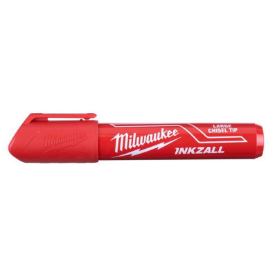 Маркер Milwaukee для будмайданчика INKZALL, великий (L), червоний (4932471556)