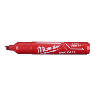 Маркер Milwaukee для будмайданчика INKZALL, великий (L), червоний (4932471556)