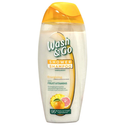 Шампунь Wash&amp;Go 2 в 1 Енергія вітамінів фруктів 250 мл (8008970053127)