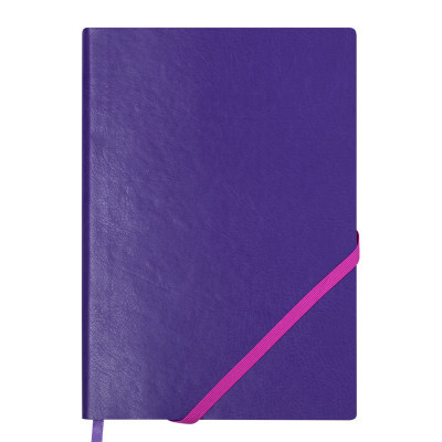 Книга записна Buromax Lollipop Logo2U 96 аркушів А5 у клітинку фіолетовий (BM.295103-07)