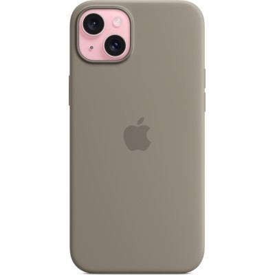Чохол до мобільного телефона Apple iPhone 15 Plus Silicone Case with MagSafe Clay (MT133ZM/A)