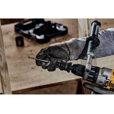 Адаптер для інструменту DeWALT тримач QUICK CHANGE для коронок (цифенборів) 32-210 мм (DT20625)