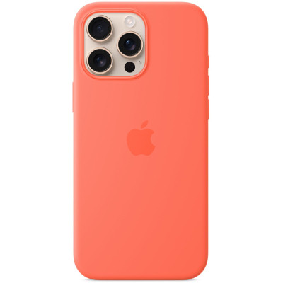 Чохол до мобільного телефона Apple iPhone 16 Pro Max Silicone Case with MagSafe - Tangerine,Model A3316 (MDGX4ZM/A)