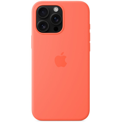 Чохол до мобільного телефона Apple iPhone 16 Pro Max Silicone Case with MagSafe - Tangerine,Model A3316 (MDGX4ZM/A)