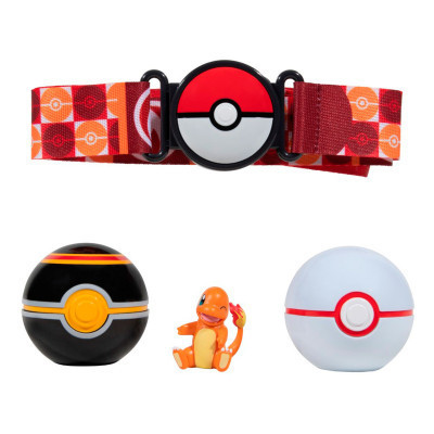 Ігровий набір Pokemon W14 - Пояс з покеболами Чармандер (PKW3163)