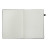 Книга записна Buromax Etalon 210x295 мм 96 аркушів в клітинку обкладинка зі штучної шкіри Синій (BM.294160-02)
