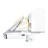 Парта Mealux Edmonton Multicolor BL з полицею (BD-610 W/МС + BL с полкой)