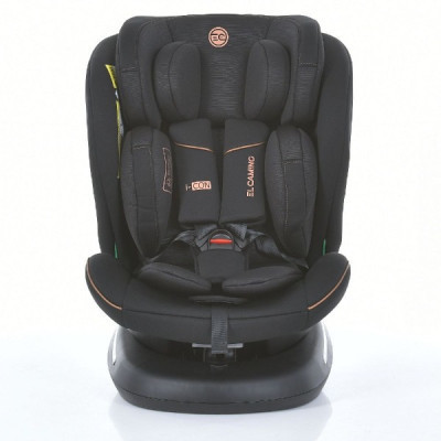 Автокрісло El Camino ME 1117 I-CON 0-36 кг Black striped (ME 1117 black striped)
