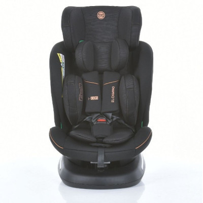 Автокрісло El Camino ME 1117 I-CON 0-36 кг Black striped (ME 1117 black striped)