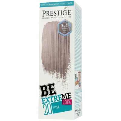 Відтінковий бальзам Vip&#039;s Prestige Be Extreme 20 - Титан 100 мл (3800010509350)