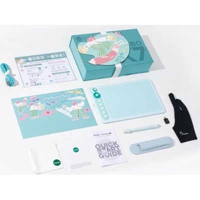 Графічний планшет Parblo Intangbo X7 Green (INTANGBOX7G)