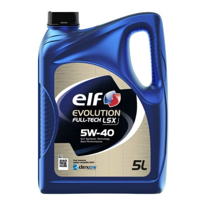 Моторна олива ELF EVOLUTION FULLTECH LSX 5w40 5л