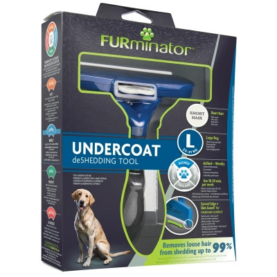 Фурмінатор для тварин FURminator Short Hair розмір L (811794929558)