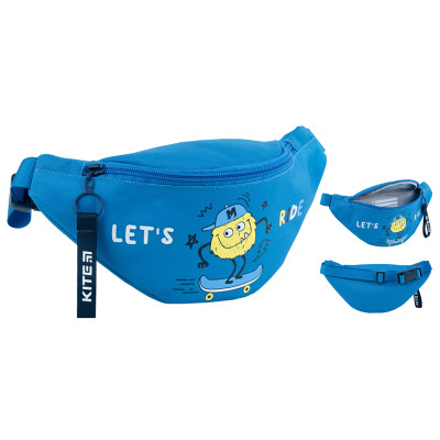 Сумка-бананка Kite Let&#039;s Ride Синя (K24-2577-2)